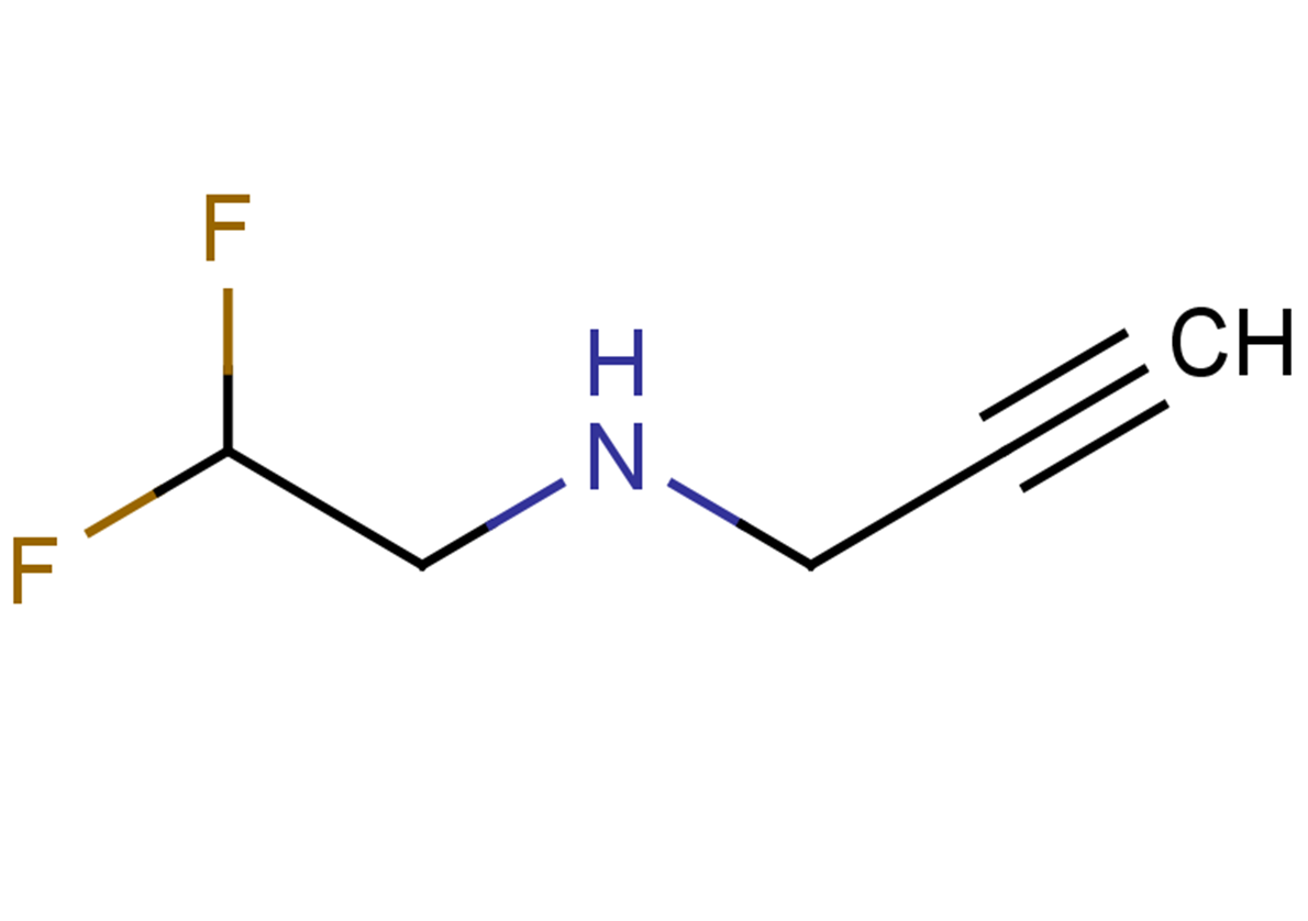 (2,2-difluoroethyl)(prop-2-yn-1-yl)amine