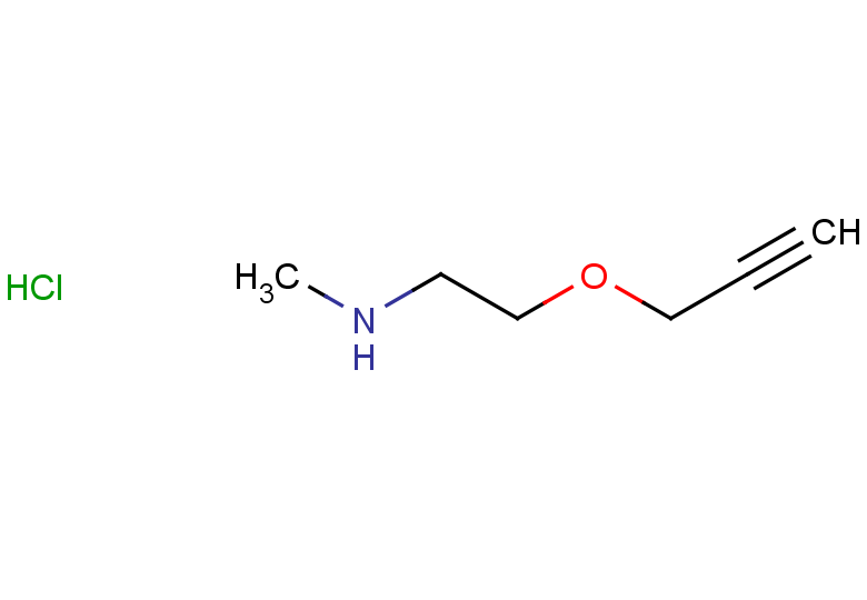 methyl[2-(prop-2-yn-1-yloxy)ethyl]amine hydrochloride