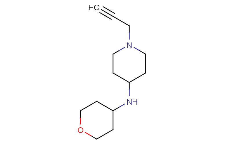 N-(oxan-4-yl)-1-(prop-2-yn-1-yl)piperidin-4-amine