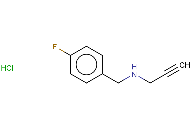 [(4-fluorophenyl)methyl](prop-2-yn-1-yl)amine hydrochloride