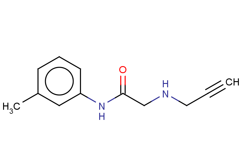 N-(3-methylphenyl)-2-[(prop-2-yn-1-yl)amino]acetamide