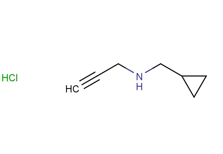 (cyclopropylmethyl)(prop-2-yn-1-yl)amine hydrochloride