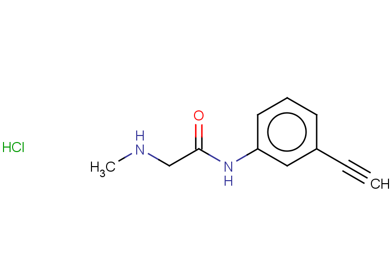N-(3-ethynylphenyl)-2-(methylamino)acetamide hydrochloride