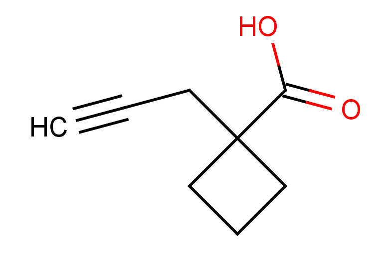 1-(prop-2-yn-1-yl)cyclobutane-1-carboxylic acid