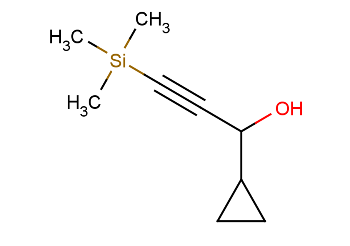 1-cyclopropyl-3-(trimethylsilyl)prop-2-yn-1-ol