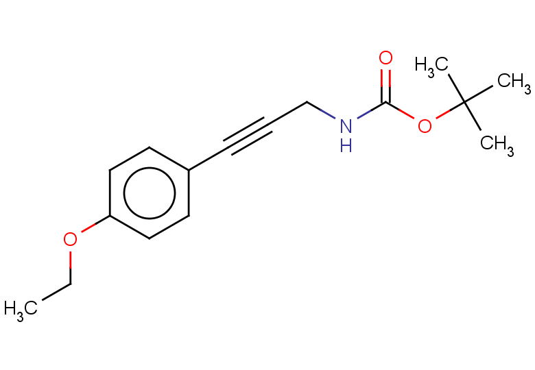 tert-butyl N-[3-(4-ethoxyphenyl)prop-2-yn-1-yl]carbamate
