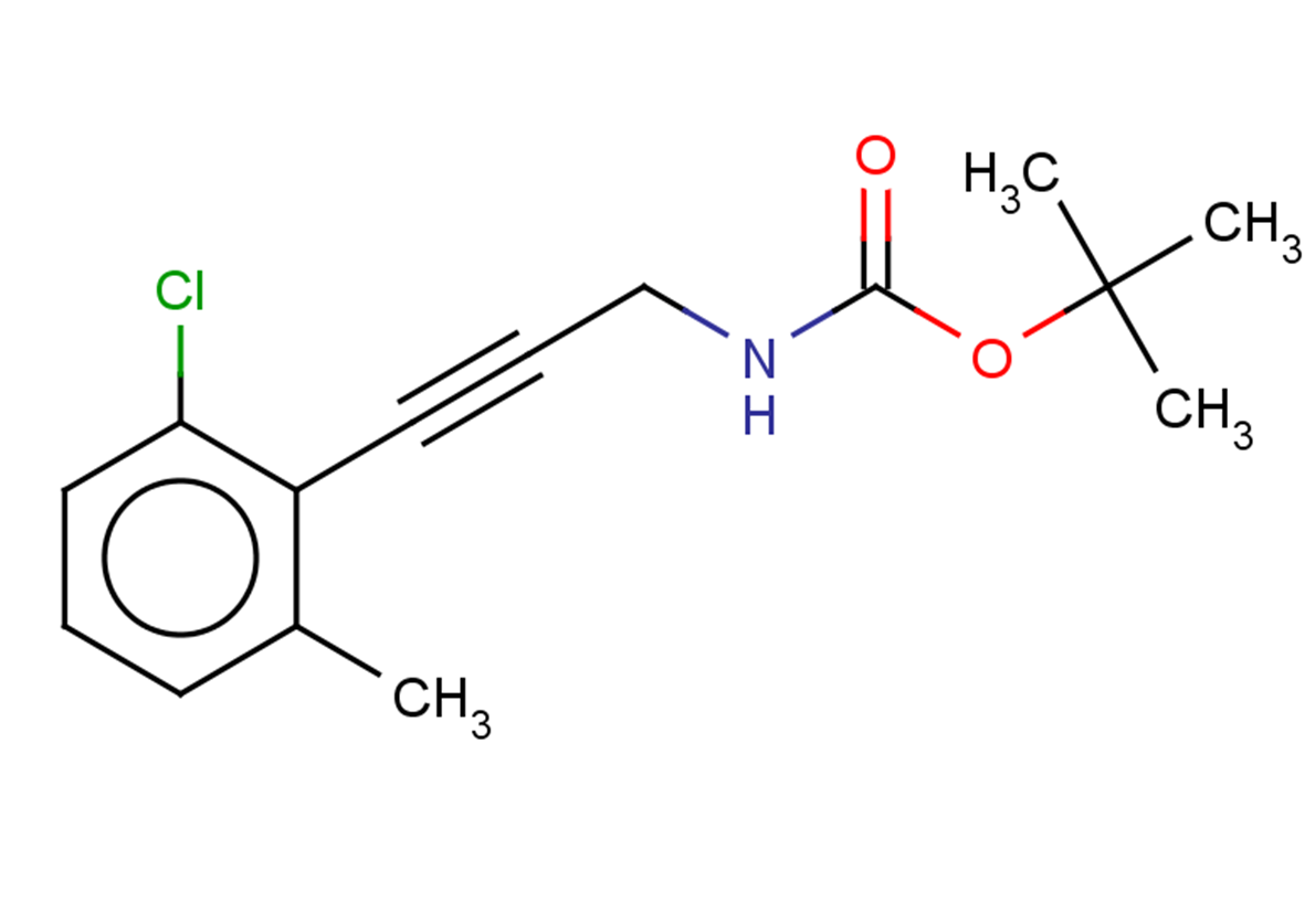 tert-butyl N-[3-(2-chloro-6-methylphenyl)prop-2-yn-1-yl]carbamate