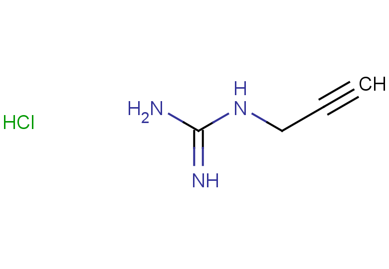 1-(prop-2-yn-1-yl)guanidine hydrochloride
