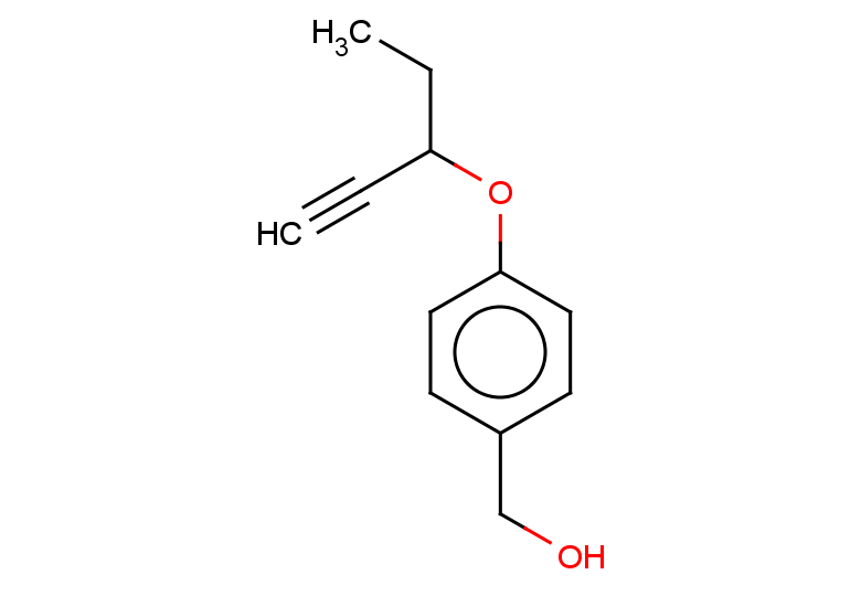 [4-(pent-1-yn-3-yloxy)phenyl]methanol