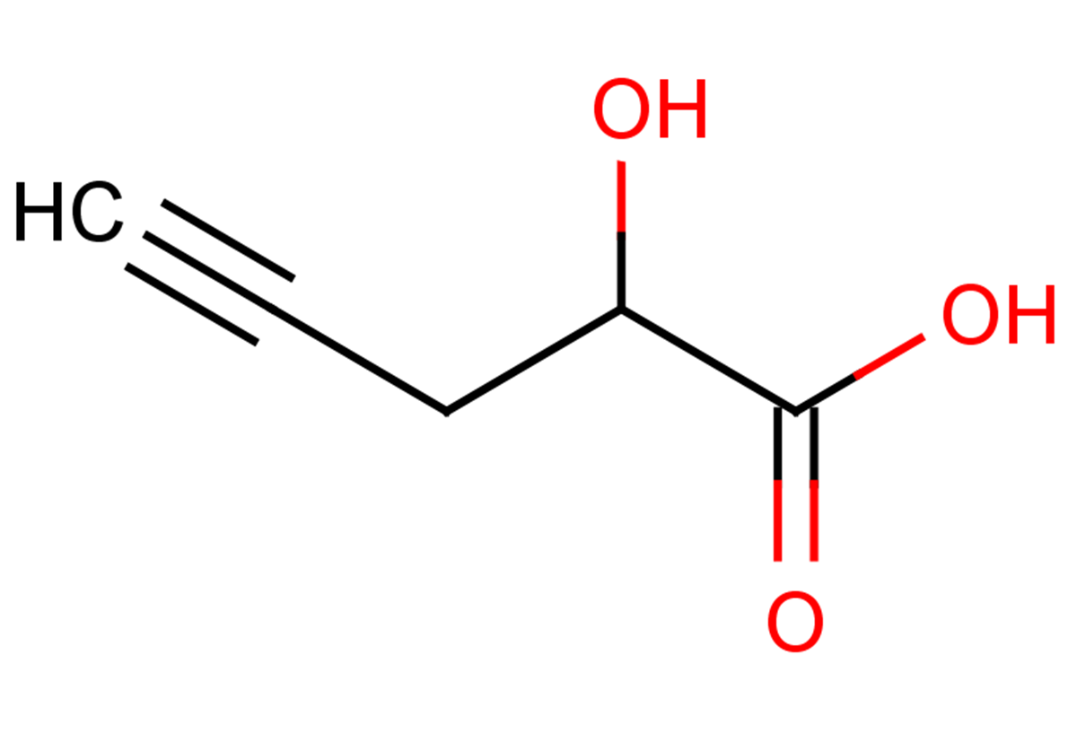 2-hydroxypent-4-ynoic acid