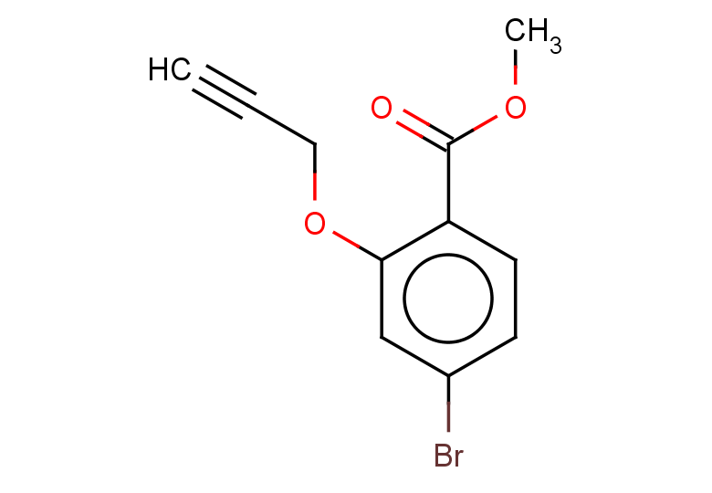 methyl 4-bromo-2-(prop-2-yn-1-yloxy)benzoate