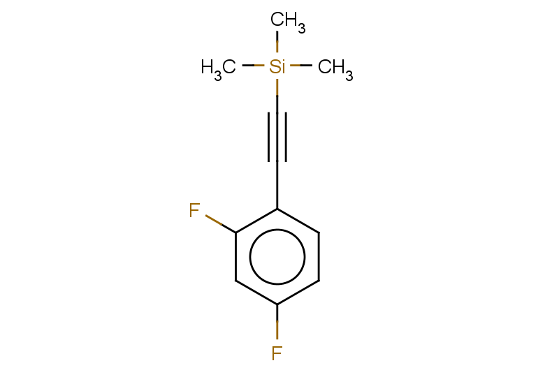 [2-(2,4-difluorophenyl)ethynyl]trimethylsilane