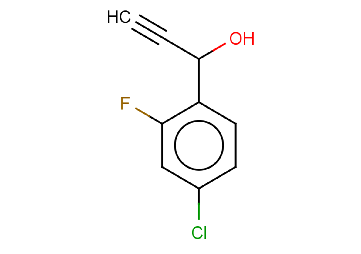 1-(4-chloro-2-fluorophenyl)prop-2-yn-1-ol