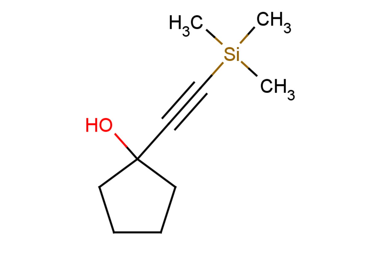 1-[2-(trimethylsilyl)ethynyl]cyclopentan-1-ol