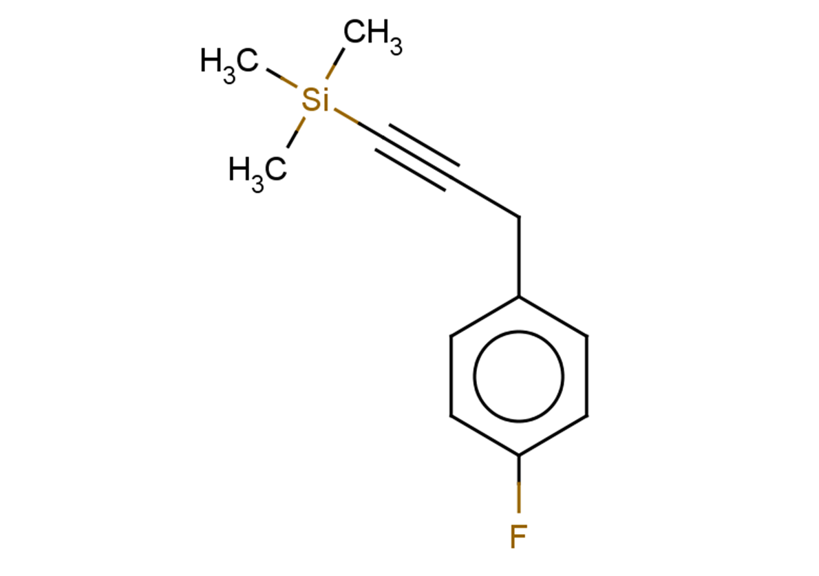 [3-(4-fluorophenyl)prop-1-yn-1-yl]trimethylsilane