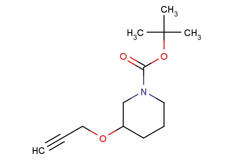 tert-butyl 3-(prop-2-yn-1-yloxy)piperidine-1-carboxylate