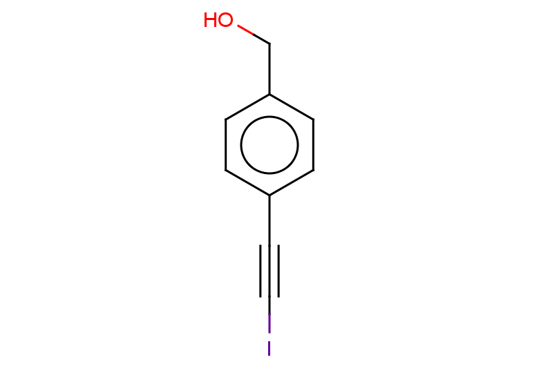 [4-(2-iodoethynyl)phenyl]methanol