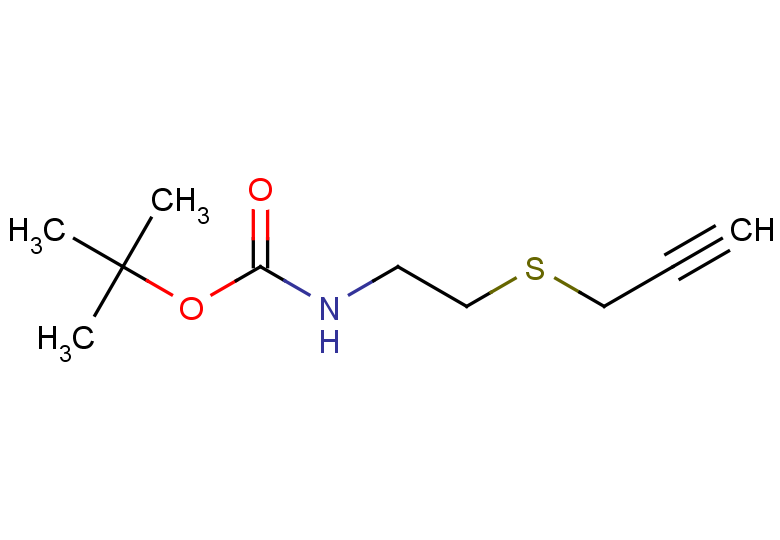 tert-butyl N-[2-(prop-2-yn-1-ylsulfanyl)ethyl]carbamate