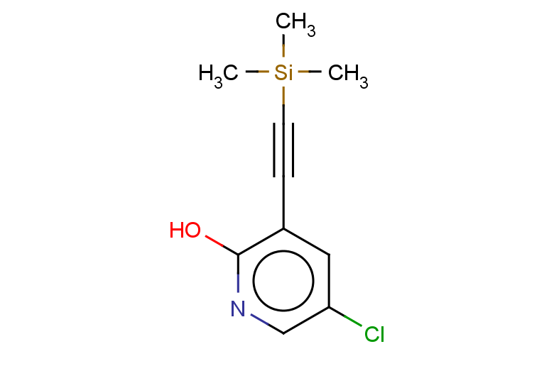 5-chloro-3-[2-(trimethylsilyl)ethynyl]pyridin-2-ol