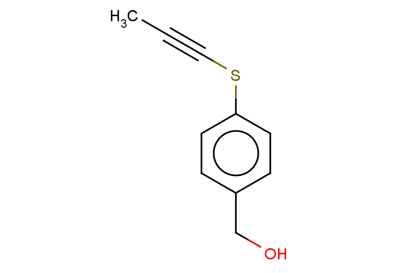 [4-(prop-1-yn-1-ylsulfanyl)phenyl]methanol