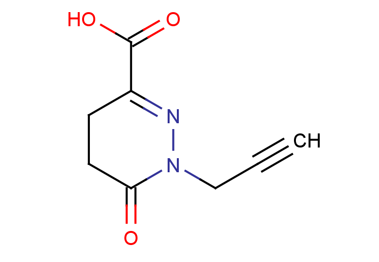 6-oxo-1-(prop-2-yn-1-yl)-1,4,5,6-tetrahydropyridazine-3-carboxylic acid