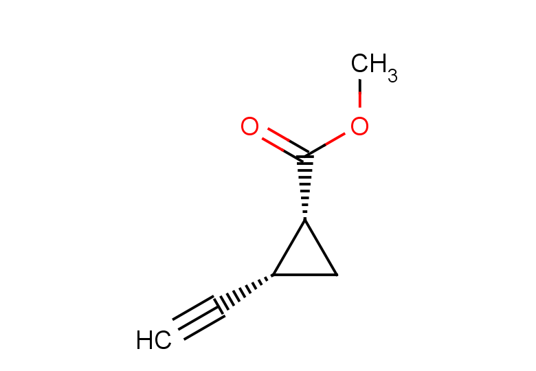 rac-methyl (1R,2S)-2-ethynylcyclopropane-1-carboxylate, cis