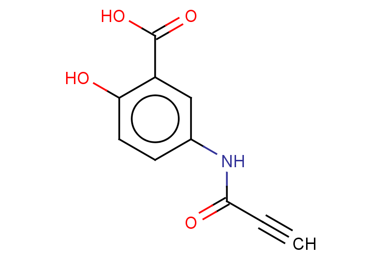 2-hydroxy-5-(prop-2-ynamido)benzoic acid