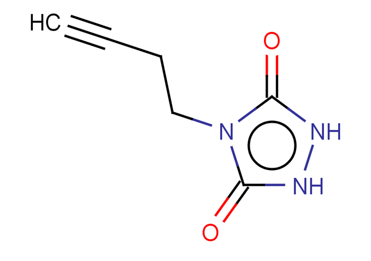 4-(but-3-yn-1-yl)-1,2,4-triazolidine-3,5-dione