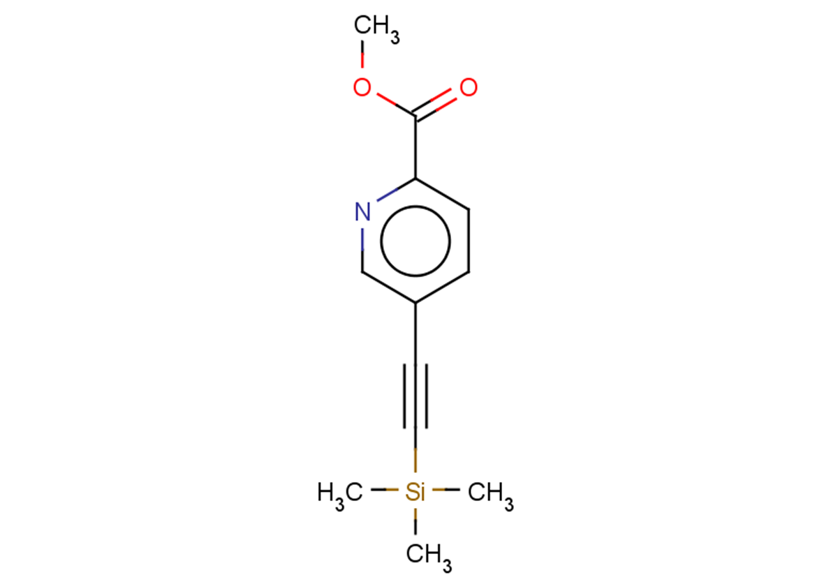 methyl 5-[2-(trimethylsilyl)ethynyl]pyridine-2-carboxylate