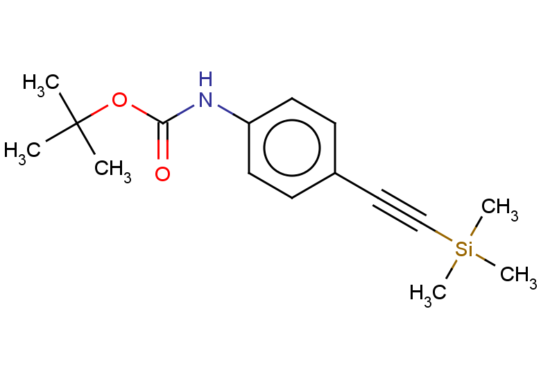 tert-butyl N-{4-[2-(trimethylsilyl)ethynyl]phenyl}carbamate