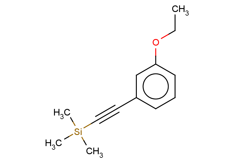 [2-(3-ethoxyphenyl)ethynyl]trimethylsilane