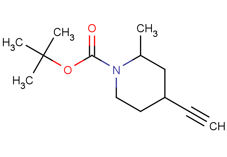 tert-butyl 4-ethynyl-2-methylpiperidine-1-carboxylate