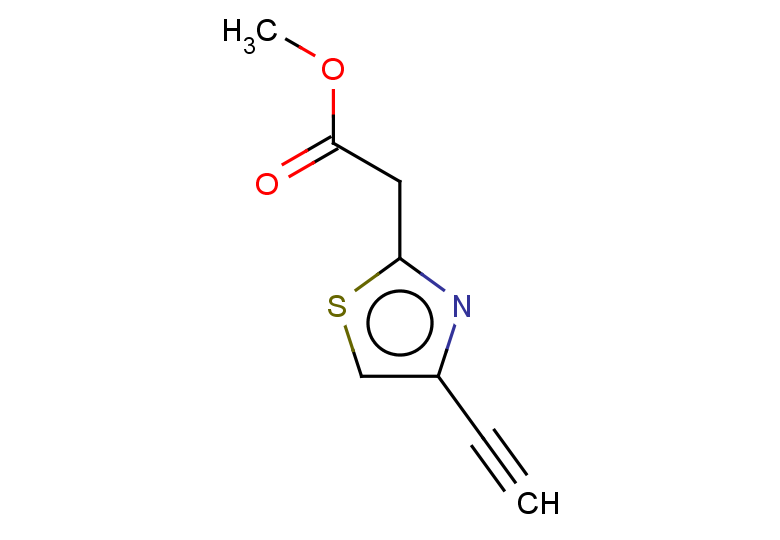 methyl 2-(4-ethynyl-1,3-thiazol-2-yl)acetate