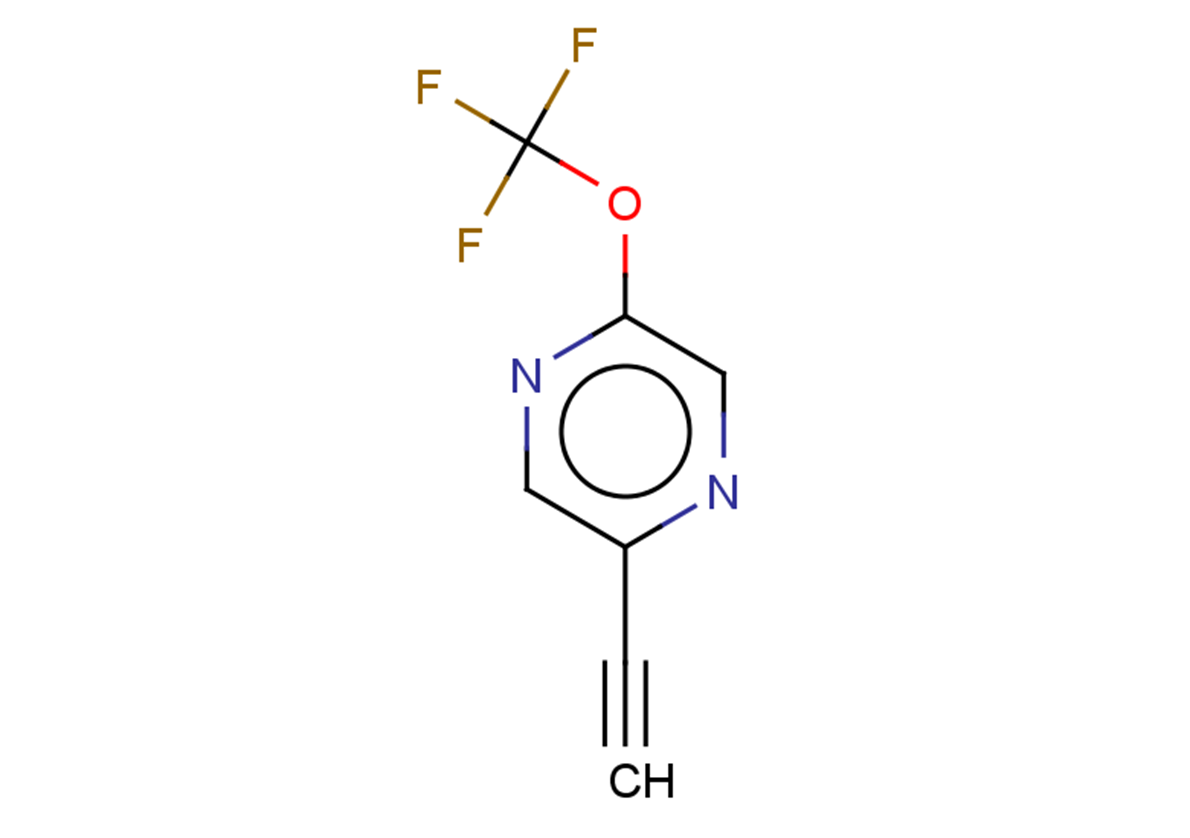 2-ethynyl-5-(trifluoromethoxy)pyrazine