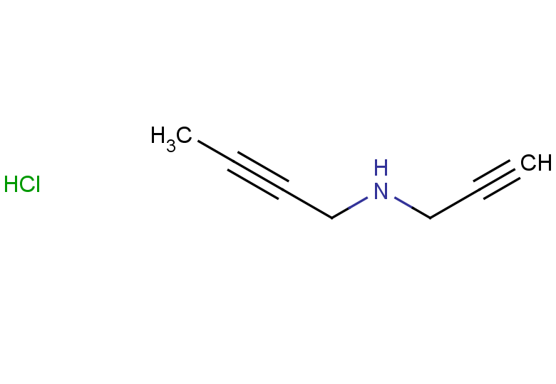 (but-2-yn-1-yl)(prop-2-yn-1-yl)amine hydrochloride