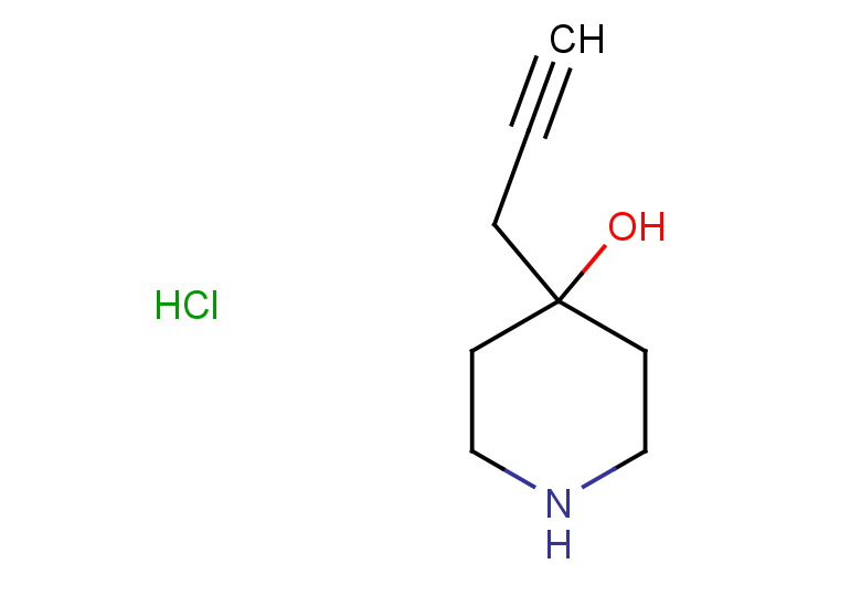 4-(prop-2-yn-1-yl)piperidin-4-ol hydrochloride