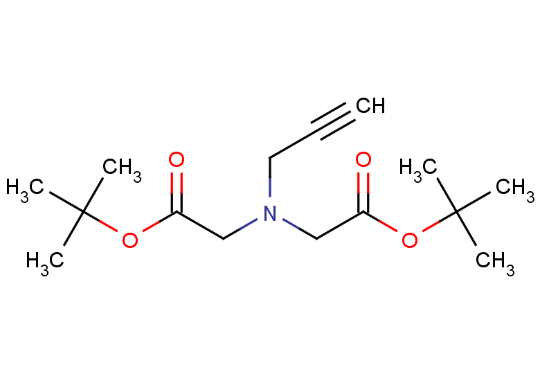 tert-butyl 2-{[2-(tert-butoxy)-2-oxoethyl](prop-2-yn-1-yl)amino}acetate