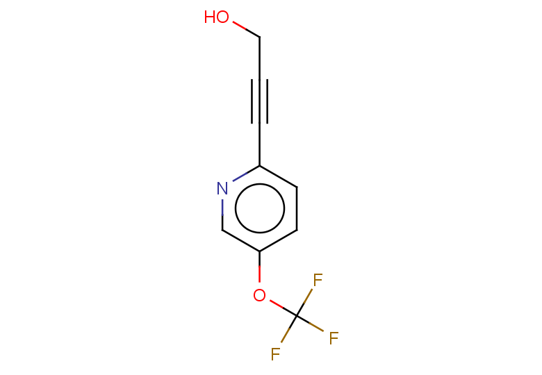 3-[5-(trifluoromethoxy)pyridin-2-yl]prop-2-yn-1-ol