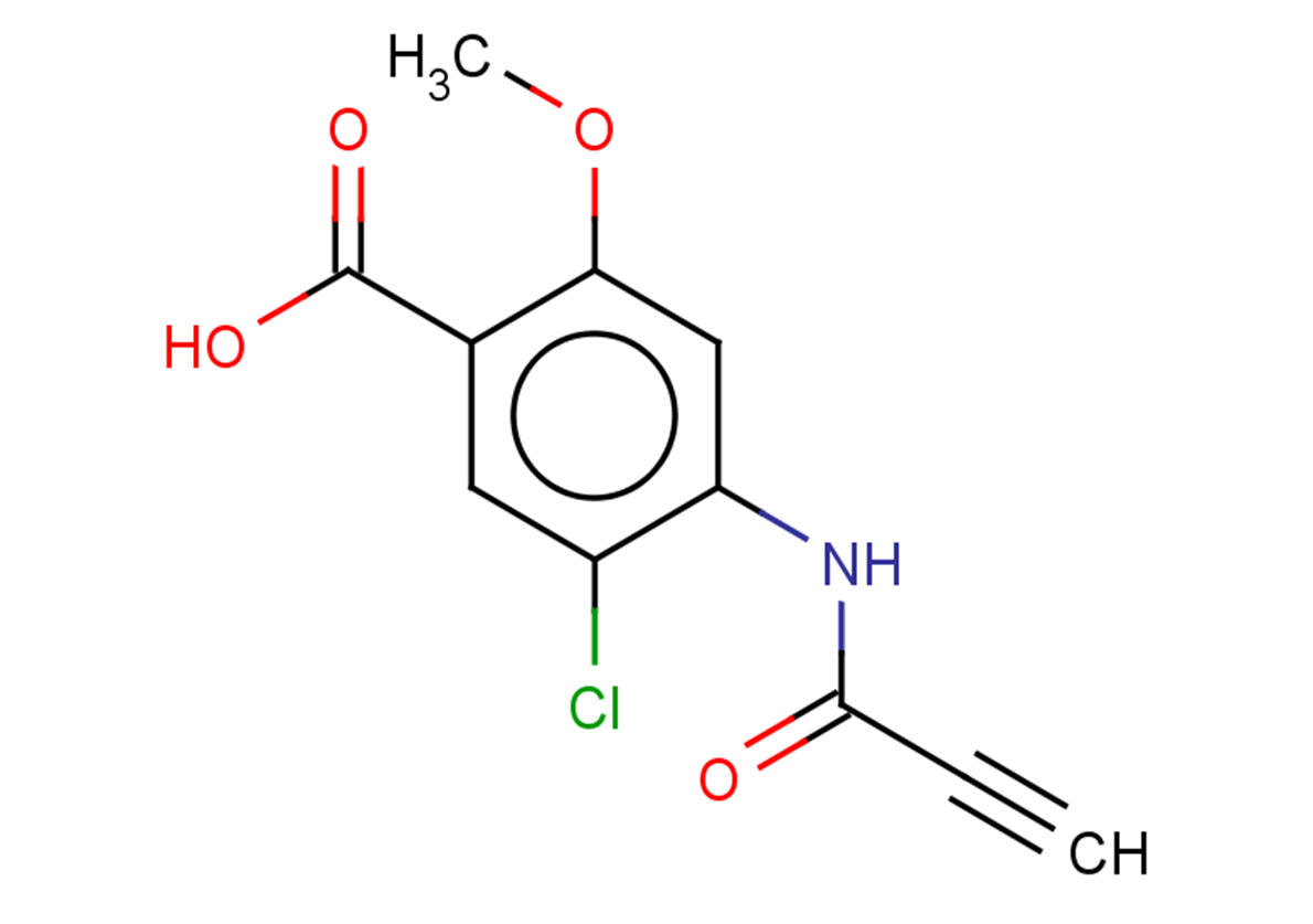 5-chloro-2-methoxy-4-(prop-2-ynamido)benzoic acid
