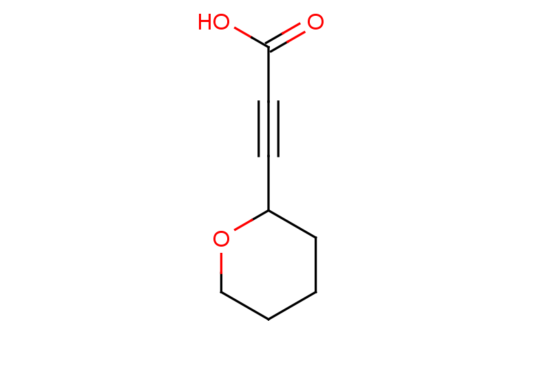 3-(oxan-2-yl)prop-2-ynoic acid