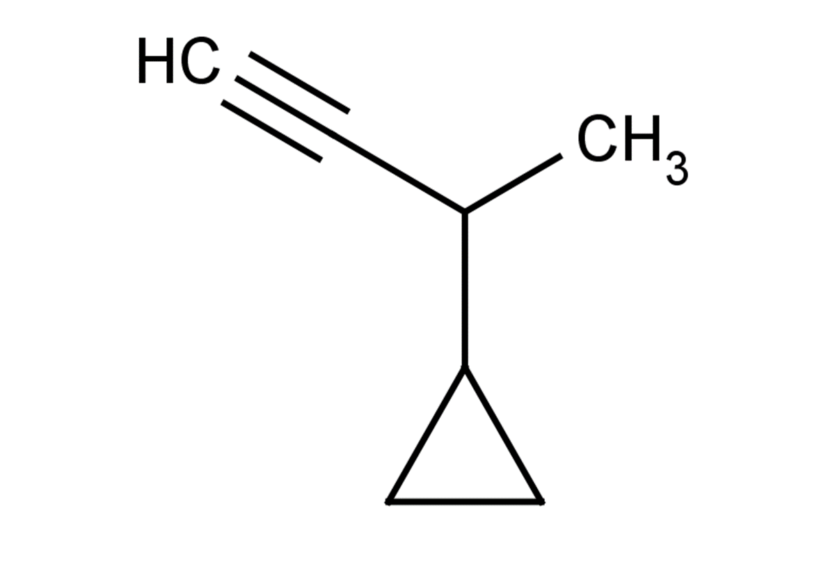 (but-3-yn-2-yl)cyclopropane