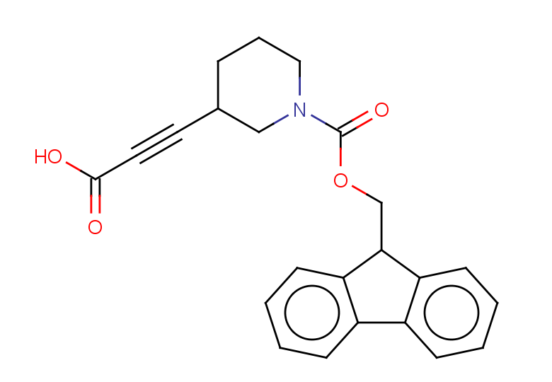 3-(1-{[(9H-fluoren-9-yl)methoxy]carbonyl}piperidin-3-yl)prop-2-ynoic acid