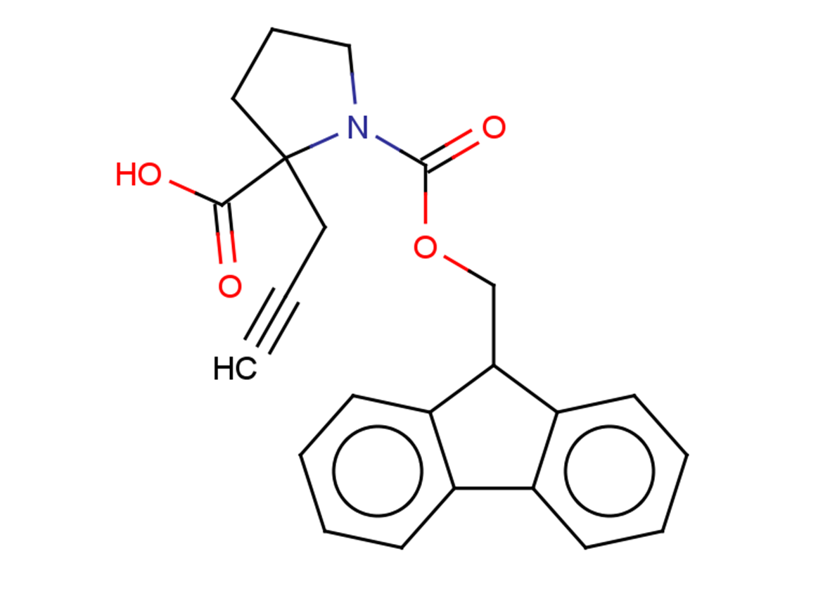 1-{[(9H-fluoren-9-yl)methoxy]carbonyl}-2-(prop-2-yn-1-yl)pyrrolidine-2-carboxylic acid