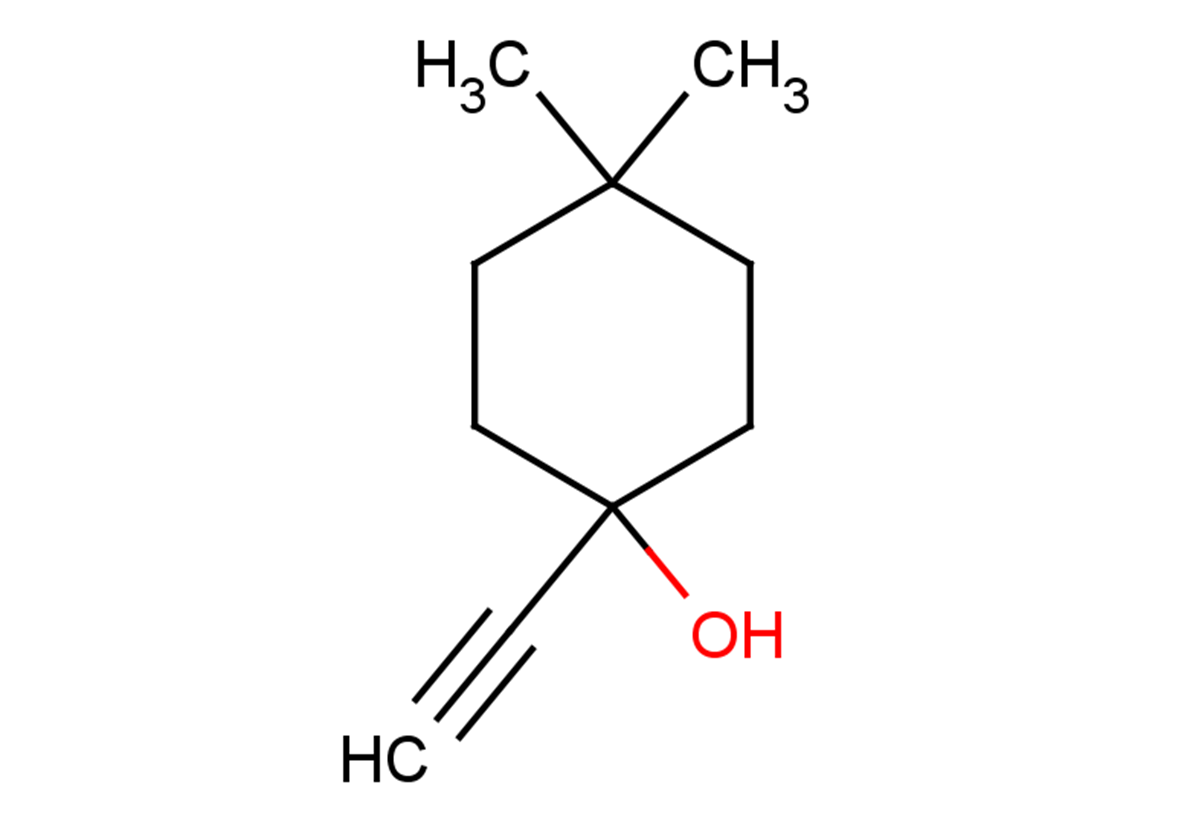 1-ethynyl-4,4-dimethylcyclohexan-1-ol