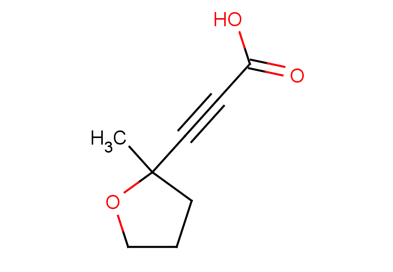 3-(2-METHYLOXOLAN-2-YL)PROP-2-YNOIC ACID