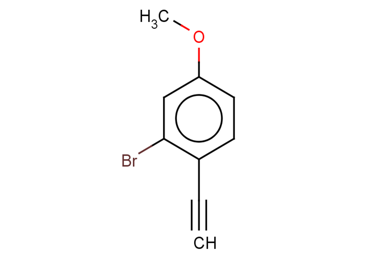 2-bromo-1-ethynyl-4-methoxybenzene