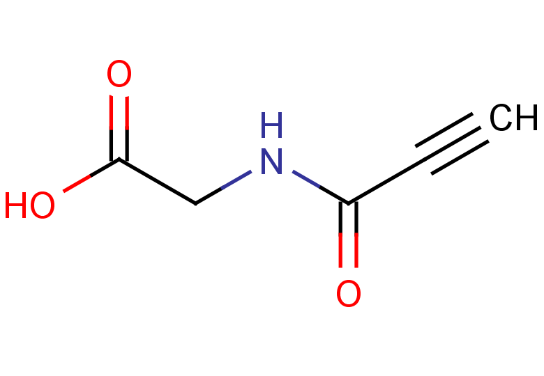 2-(prop-2-ynamido)acetic acid