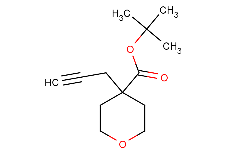tert-butyl 4-(prop-2-yn-1-yl)oxane-4-carboxylate