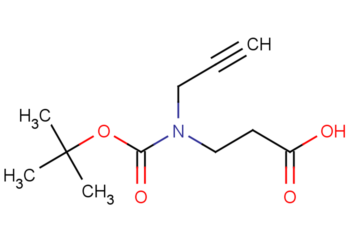 3-{[(tert-butoxy)carbonyl](prop-2-yn-1-yl)amino}propanoic acid