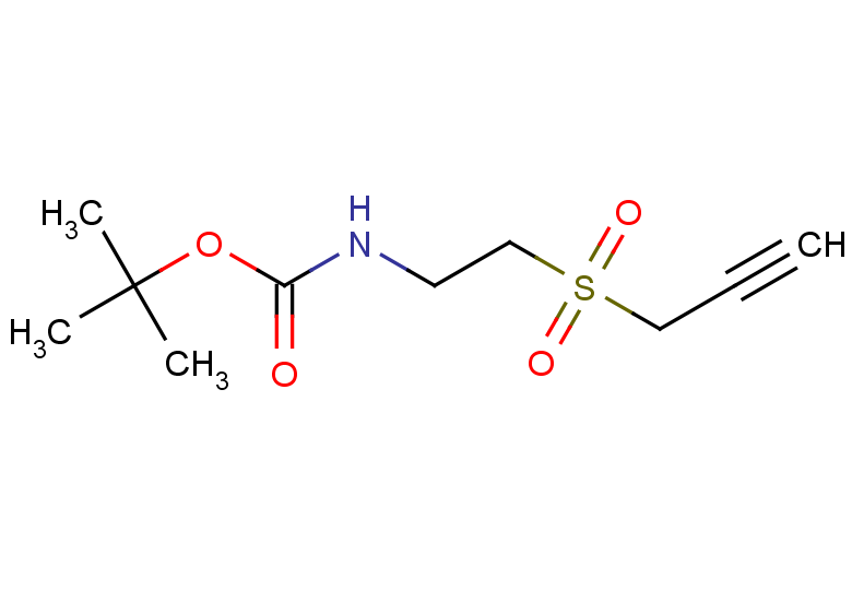 tert-butyl N-[2-(prop-2-yne-1-sulfonyl)ethyl]carbamate